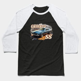 Chevrolet Camaro SS 1969 Baseball T-Shirt